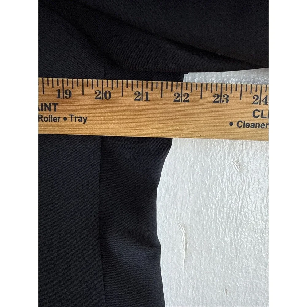 346 Brooks Brothers Blazer Navy Wool Gold Button Sport Coat 2 Button Size 44S